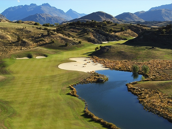New Zealand Golf Open The Hills 17th