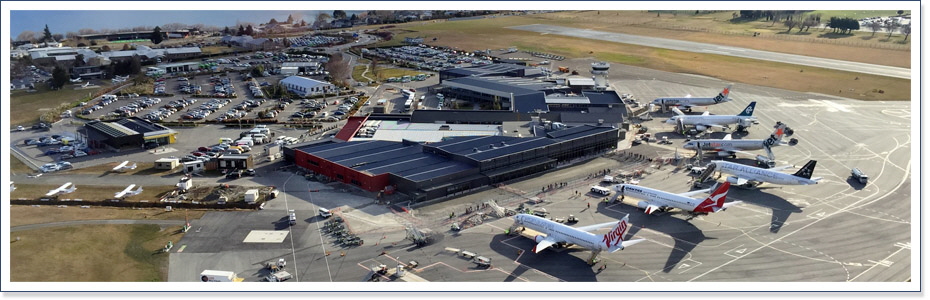 Queenstown Airport - Present Day Queenstown Airport - Present Day